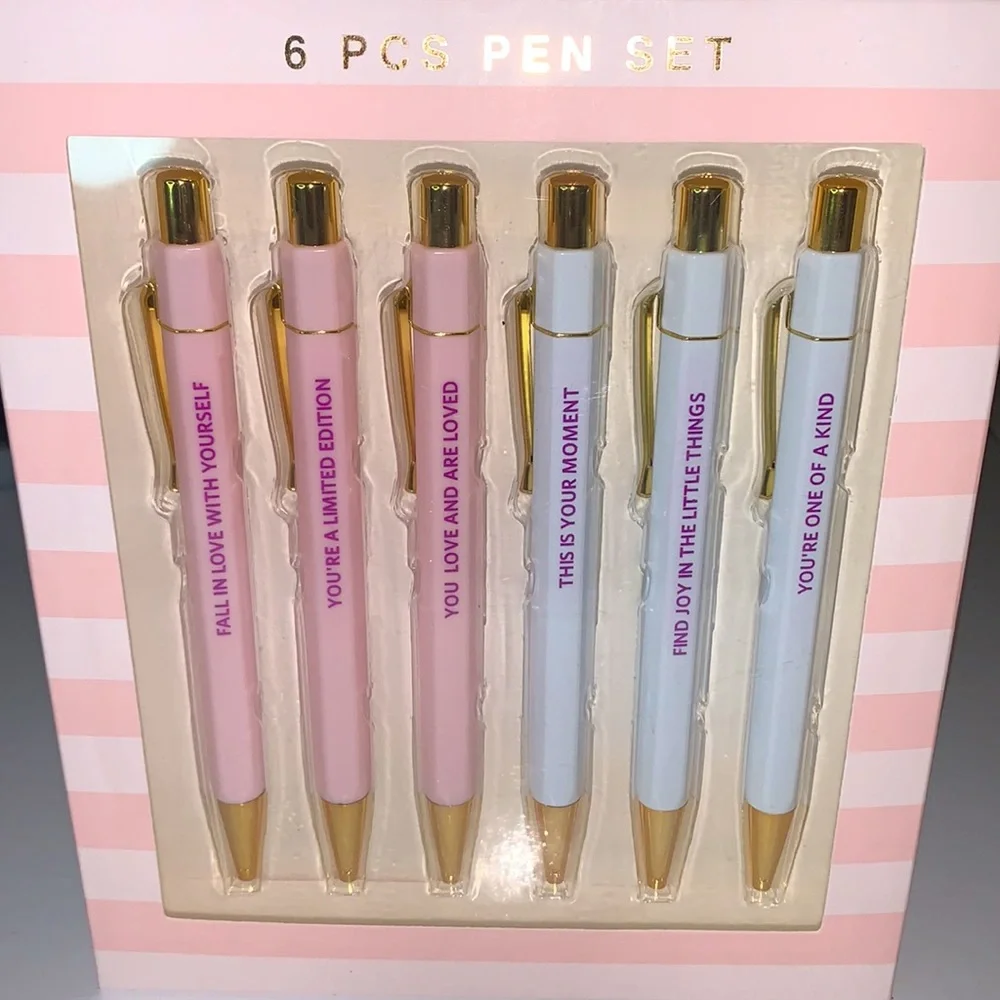 2/$20 Ink Pen Set ✍️ 🤍💕
